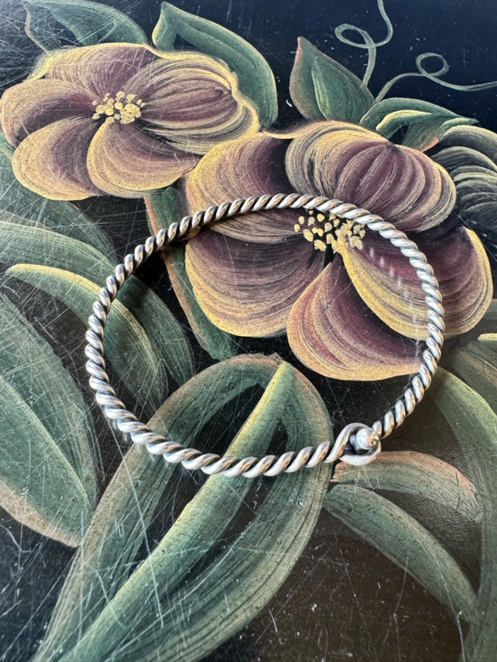 James Avery Twisted Sterling Silver Bracelet 925 - Picture 6 of 7